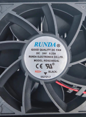 全新润达RUNDA RD9238B24L 0.23A 24V 电焊机 变频器散热风扇