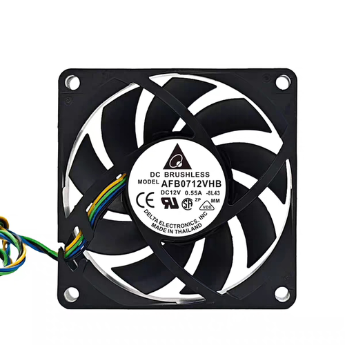 台达AFB0712LB/HB/HHB/MB 12V 7cm AMD PWM调速CPU散热器机箱风扇