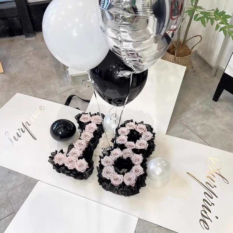 520数字花束鲜花生日惊喜礼盒全国同城速递配送女友南京北京上海