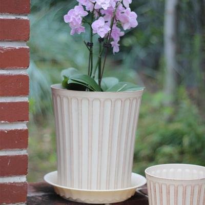 仿古2加3加仑刷漆盆天竺葵盆