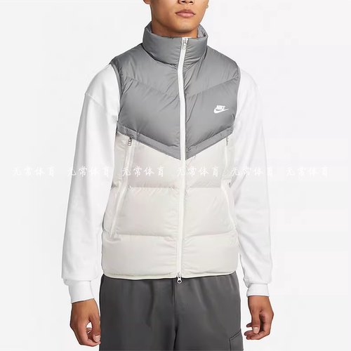 Nike/耐克正品冬季新款男子运动保暖立领羽绒马甲DV1136-084-010