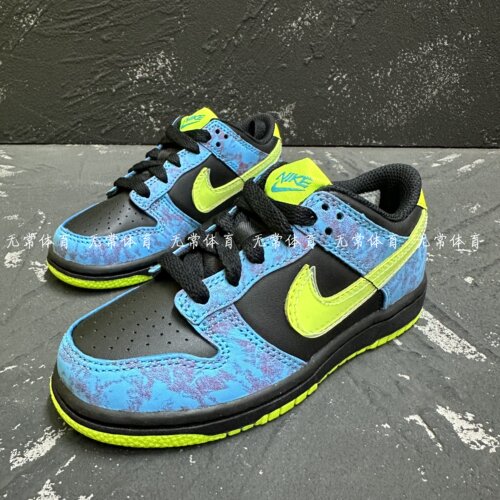Nike/耐克Dunk Low SE 2 PS小童复古耐磨轻便低帮板鞋 DV1695-900