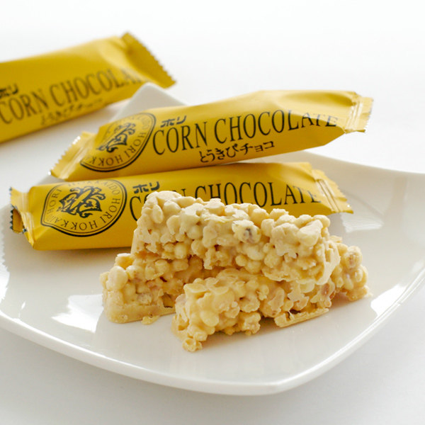 日本零食 北海道限定HORI玉米巧克力棒16袋零食礼盒