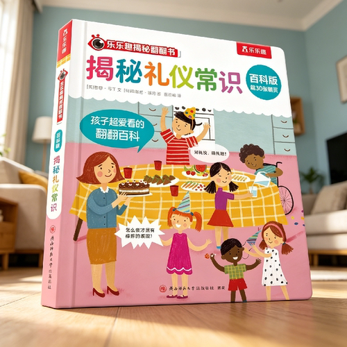 儿童健康成长科普翻翻书