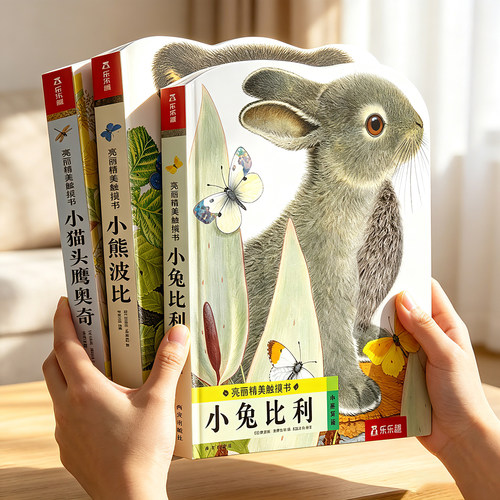 【新款升级】触摸书婴儿绘本早教