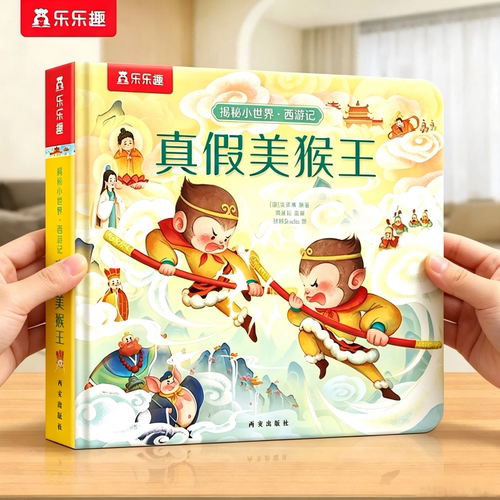 西游记儿童绘本揭秘世界立体书