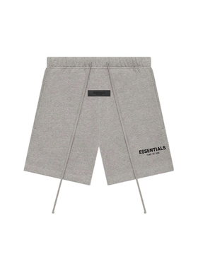 ss22-Essentials小标植绒薄款五分短裤SHORT