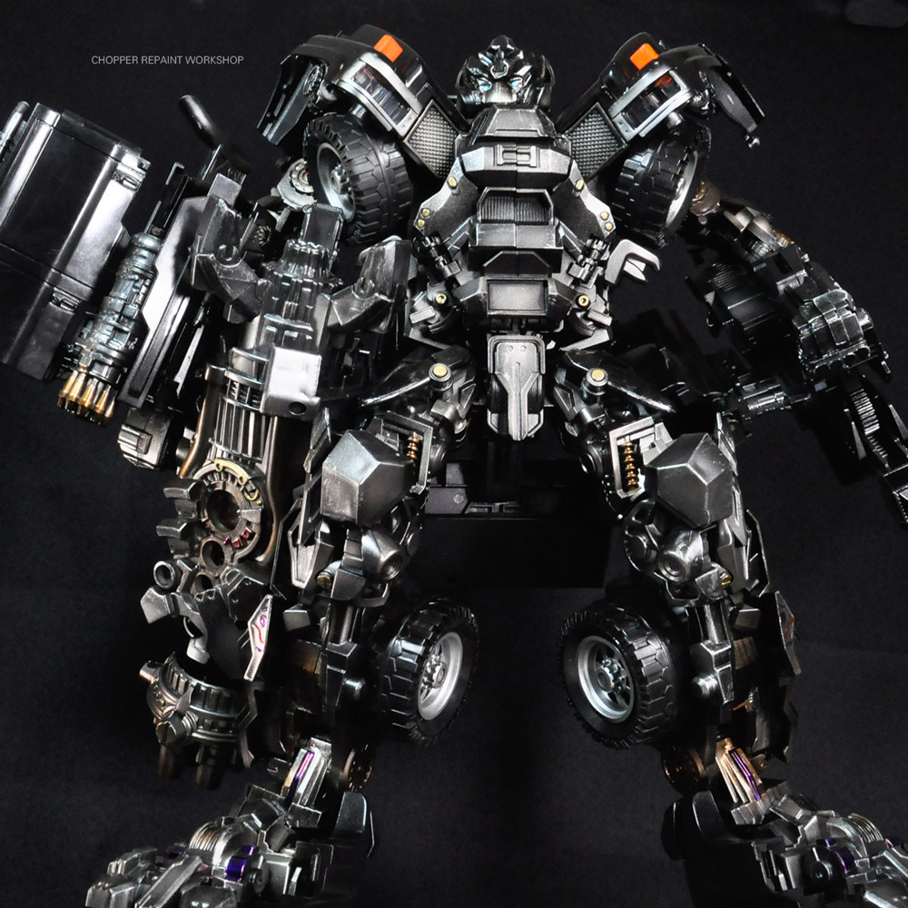 乔爸重涂 变形金刚 铁皮 电影 3A擎天柱比例 U级 L级 领袖级放大