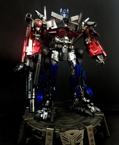 m乔爸重涂 变形金刚 双刀擎天柱柯博文代工喷漆改色 g1 mp10配色