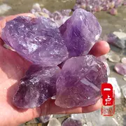 Tự nhiên Uruguay Amethyst Quặng đá gốc Brazil Amethyst Cụm tóc gốc Đá trang trí chạm khắc Vật liệu - Trang trí nội thất