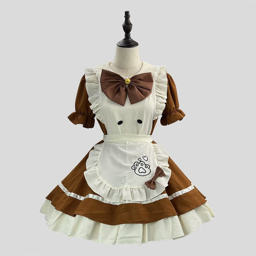 新cos猫咪餐厅可爱op女仆lolita日系连衣裙洛丽塔猫咪餐厅lolita