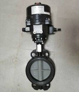 Honeywell霍尼韦尔电动蝶阀V9BFW16-250+NOM-P5B-E调节型DN250