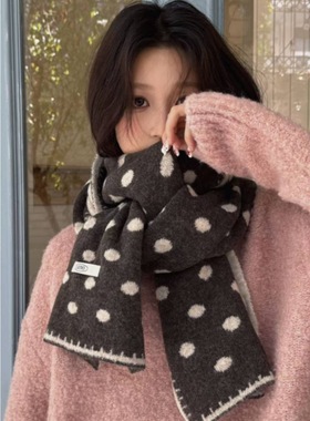 10.23韩国东大门代购 Apm Luxe B1-15 EBADA 围巾 备注颜色 波点