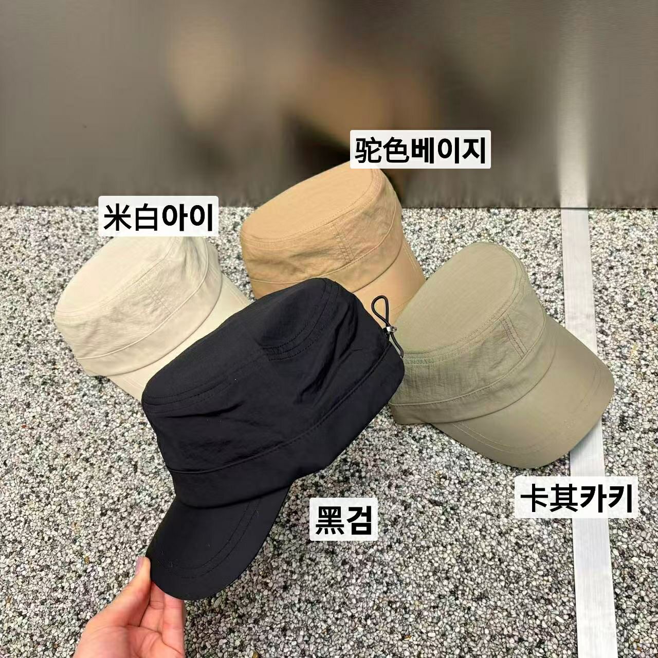 2.5韩国东大门 Apm place the hat代购平顶帽马术帽子春夏