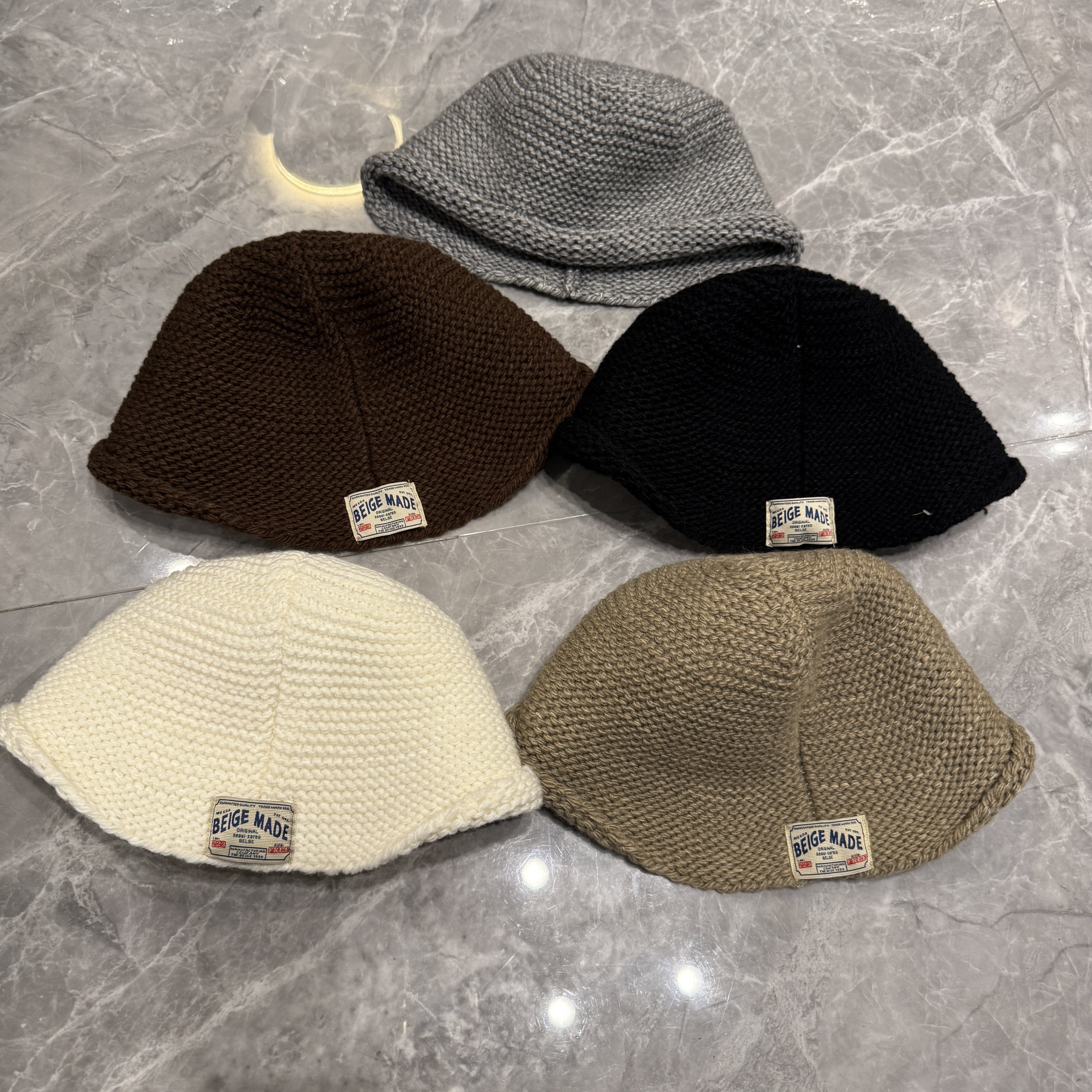 12.14韩国东大门 Apm place the hat代购盆帽渔夫帽秋冬编织