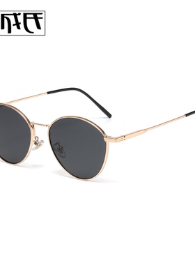 金属框偏光太阳镜男女防晒老钱风