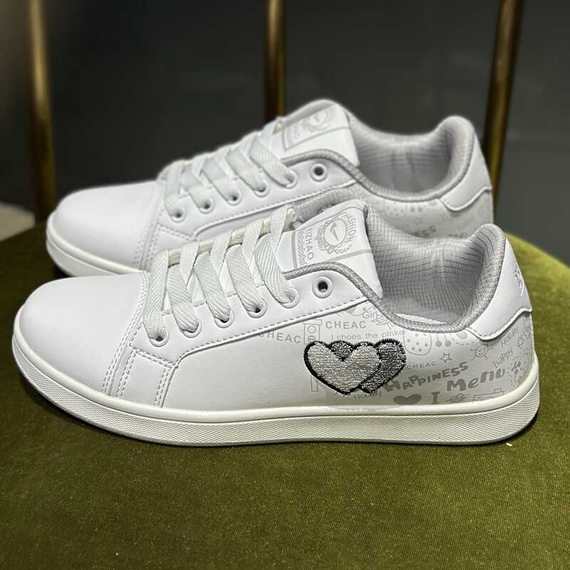 女鞋春秋新款2025年板鞋小白鞋运动鞋女软底休闲鞋运动舒适百搭