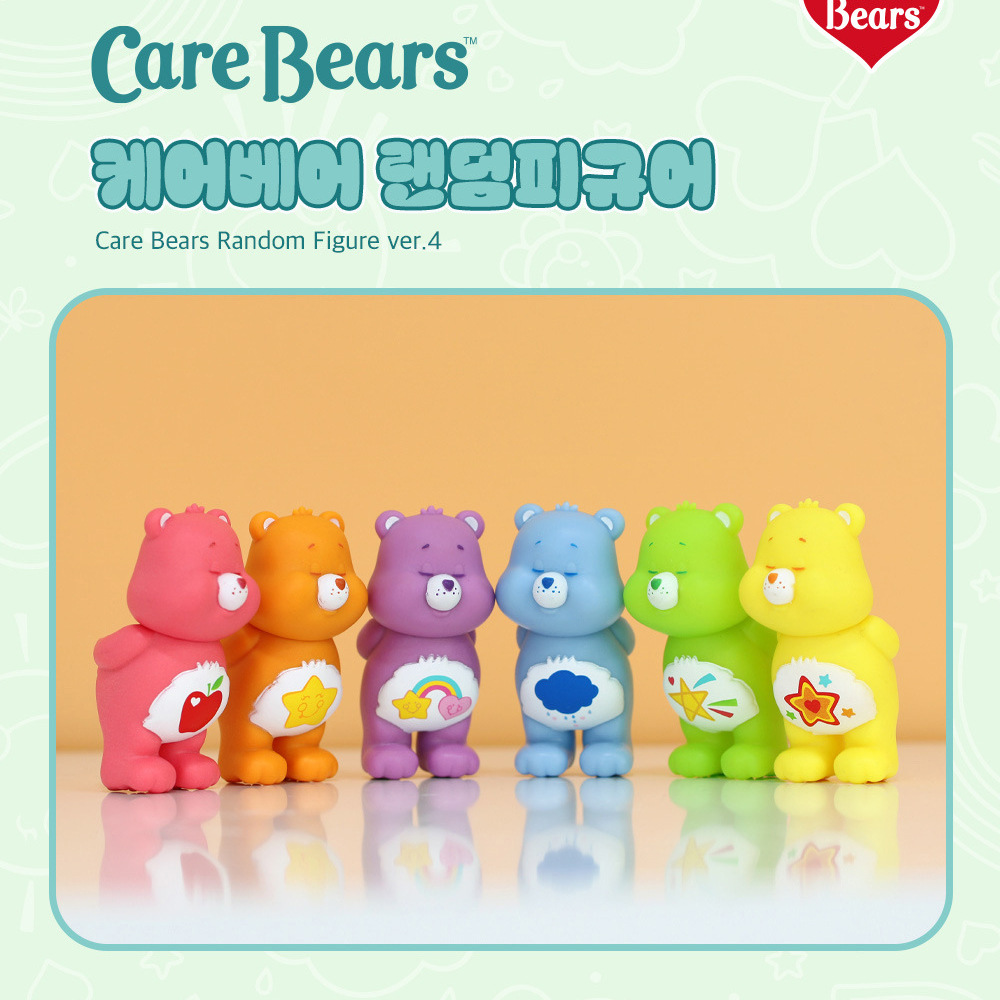 跨境韩国迷你玩偶爱心熊第2弹 手办 盲盒（彩盒）爆款