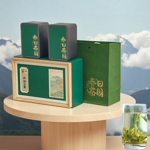 庐山云雾茶高山茶叶明前茶头采一芽一叶2025新茶江西特产特级送礼