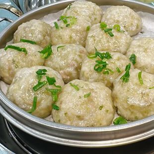 安徽淮南特产水晶贡圆手工制作夏集寿县猪肉圆子新鲜速食肉丸