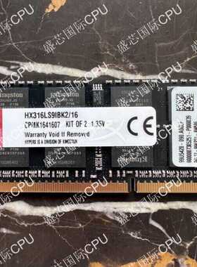 正品金士顿颗粒骇客神条3代 DDR3L 8G 1600笔记本电脑内存条1.35V
