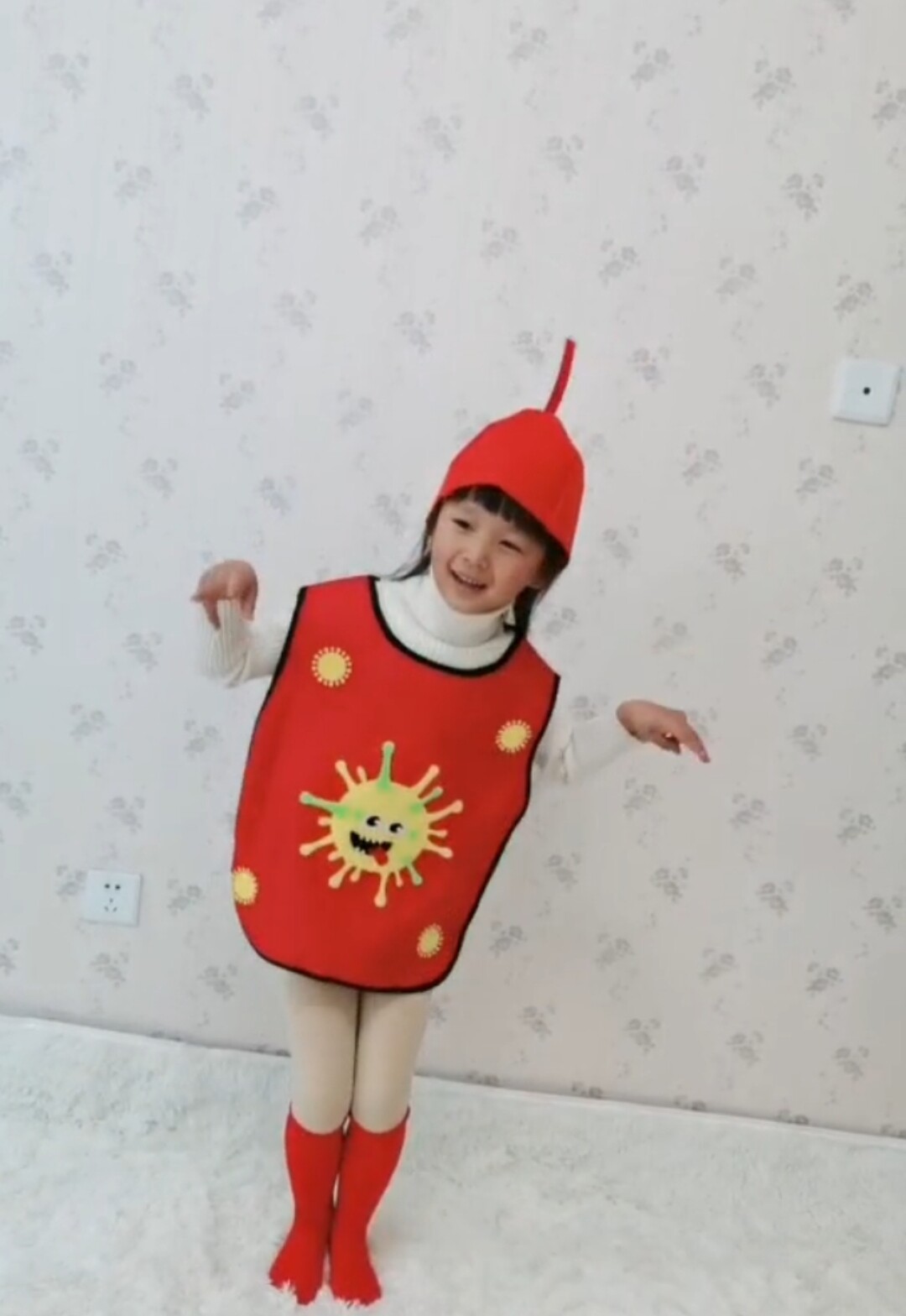 儿童牙细菌大作战演出服装成人亲子牙齿蛀牙牙刷道具病毒表演衣服