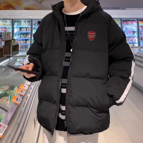 阿森纳队球迷纪念品冬装棉服外套