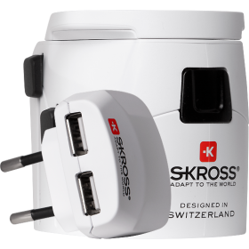 瑞士 SKROSS 世界旅行轉(zhuǎn)換插座PRO+usb充電器 三合一組合套裝