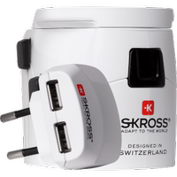 瑞士 SKROSS 世界旅行转换插座PRO+usb充电器 三合一组合套装