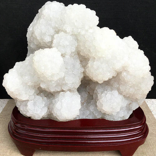 4230g 天然白水晶簇矿物标本家居装饰摆件