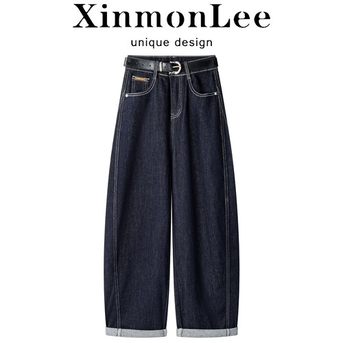 【全网热销】XinmonLee牛仔裤