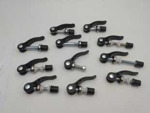 M8*45自行车座快拆螺丝杆铝合金调节螺丝座管夹固定快拆调节杆M6