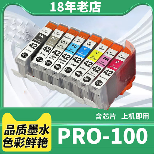 兼容佳能CANONPRO100打印机墨盒