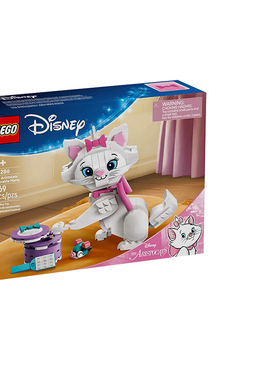 乐高迪士尼系列43286猫儿历险记萌萌玛丽猫拼装积木玩具女孩礼物