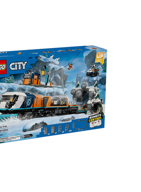 乐高60470极地探险特快列车城市系列男女孩益智拼搭积木玩具礼物