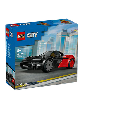 LEGO乐高城市系列60486电动超跑儿童益智男女孩拼搭积木玩具礼物