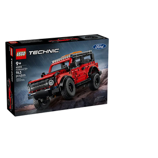 乐高积木机械组42213福特烈马SUV越野车男孩拼装玩具正版礼物