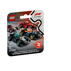 LEGO乐高71049抽抽乐F1赛车人仔积木儿童玩具男孩益智