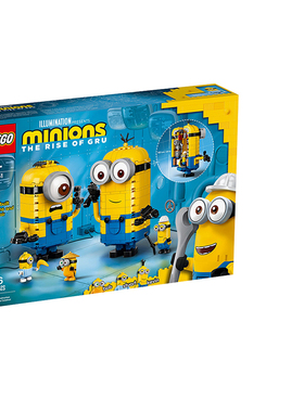 LEGO乐高正品积木玩变小黄人神偷奶爸75551男女拼装益智玩具礼物