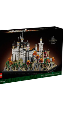 乐高建筑系列21063新天鹅城堡男女孩益智拼搭积木玩具礼物2025款