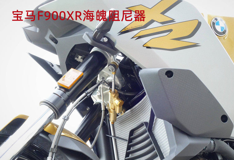 海魄魄适用于bmw f900xr摩托车钛尺方向阻尼器改装 rsc阻尼器