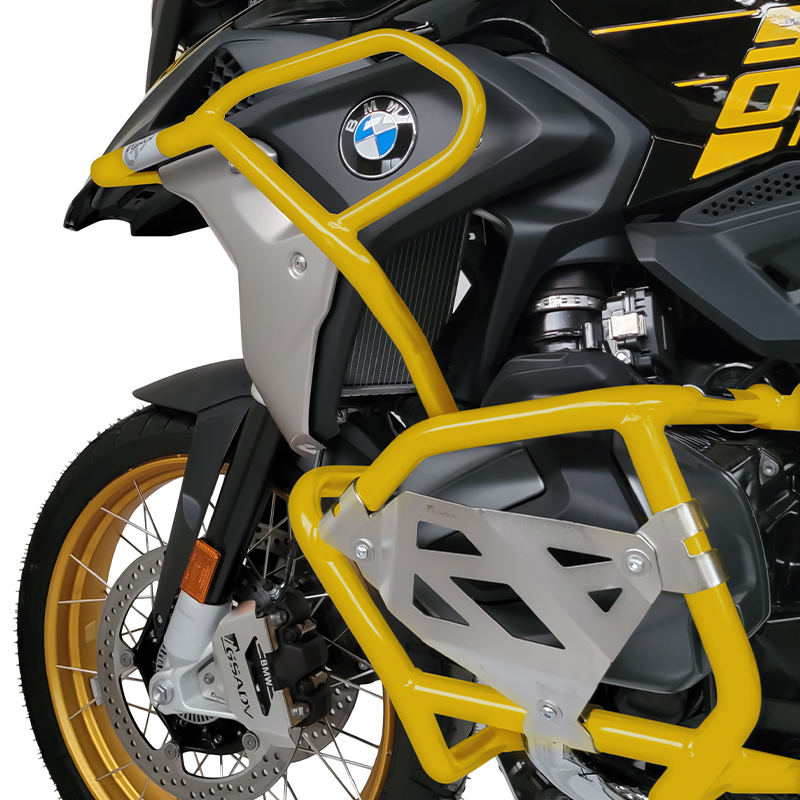 gsadv适用宝马水鸟r1250gs护杠40周年改装水箱大灯护网缸头离合排