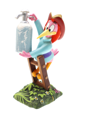 Cershar 可爱啄木鸟消防员灭火陶瓷装饰场景布置摆件礼物礼品