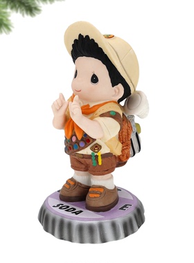 Cershar Precious Moments水滴娃娃飞屋环游探索家罗素陶瓷摆件