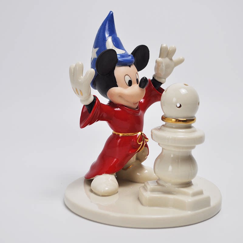 米奇陶瓷节日礼物小夜灯摆件