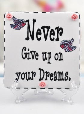 coasters陶瓷杯垫儿童房装饰