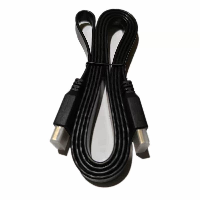 双标口HDMI高清线机顶盒电视机显示器信号线1080P1.5米3米5米扁线