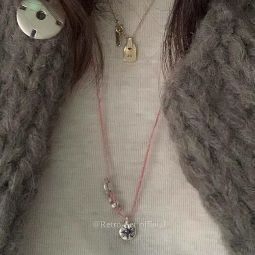 mars25纯银编织女手工项链