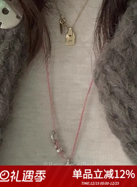 mars25纯银编织女手工项链