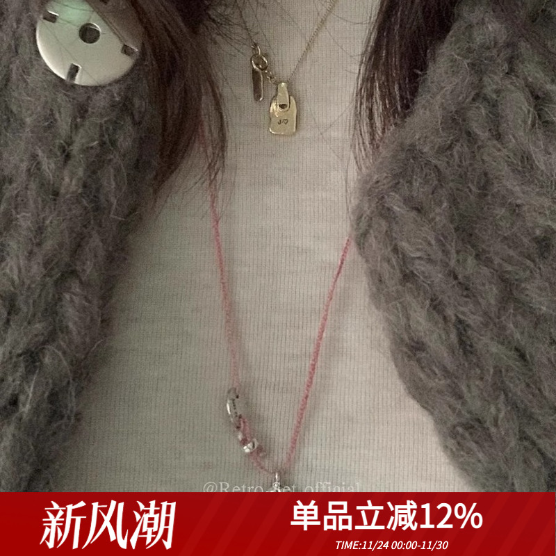 mars25纯银编织女手工项链